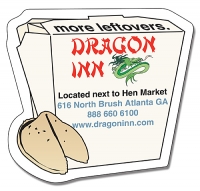 Delivery Magnet - Chinese Take-Out Shape (2.75x2.625) 