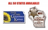 Political Magnets - State Shapes 