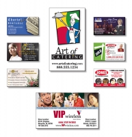 One Day Ship - 3.5x2 Square Corners Business Card 