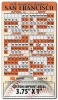 Magnet Sport Schedules - 4x7 Baseball Round Corners