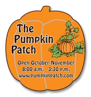 Magnet - Pumpkin Shape (1.875x2) 