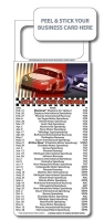M.B.C. Sport Schedules - NASCAR Racing (3.5x9)