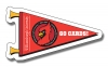 Magnet - Pennant Shape (3.4375x1.875) 