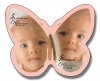 Announcement Magnet - Butterfly Shape (2.75x2.5) 