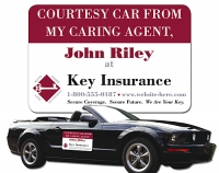 18" x 18" Magnetic Car Signs
