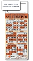 Pro Baseball Schedule Magnet - (3.5x9)