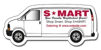Magnet - Van Shape (3.75x1.625) 