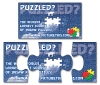 Magnet - 3-Piece Puzzle Shape (3.5x2) 