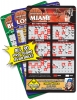Magnet Sport Schedules - 4x7 Basketball Round Corners