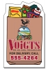 Delivery Magnet - Grocery Bag Shape (1.75x2.875) 