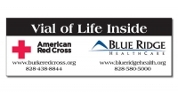 Magnet - 3.5x1.25 Square Corners 